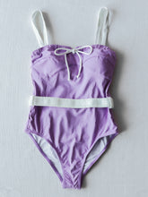 Women's Belted One Piece - Wisteria